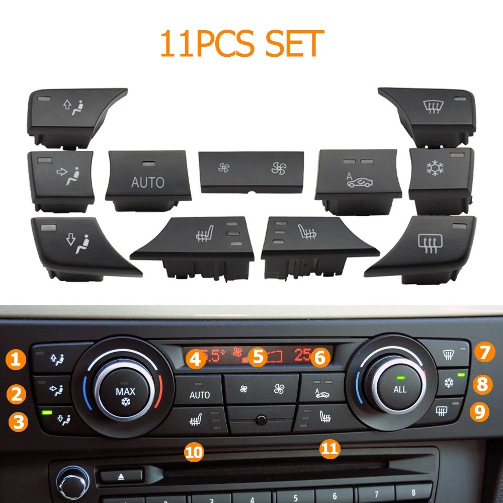 The Car Air Conditioning Control Button Is Essential For Regulating The - View #7