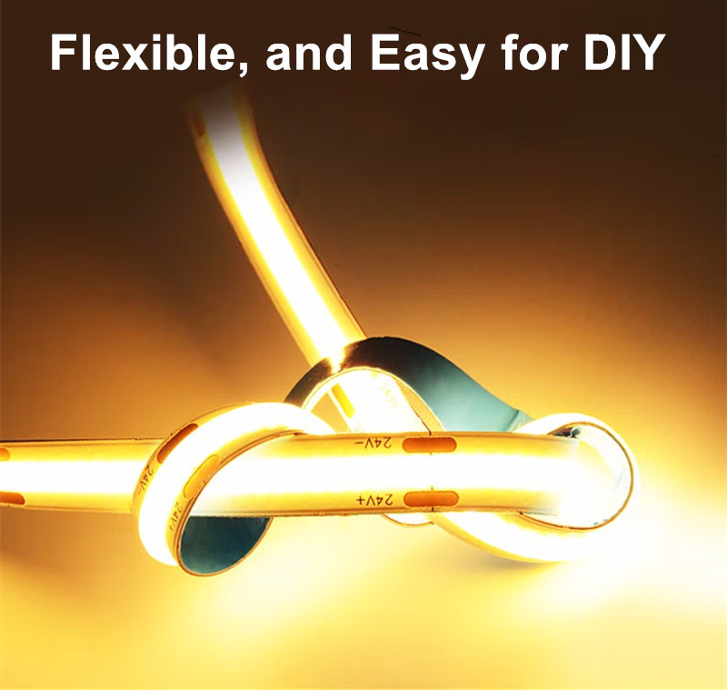 DC 5V 12V 24V COB Led Light Strip for Instrument Machine Equipment ...