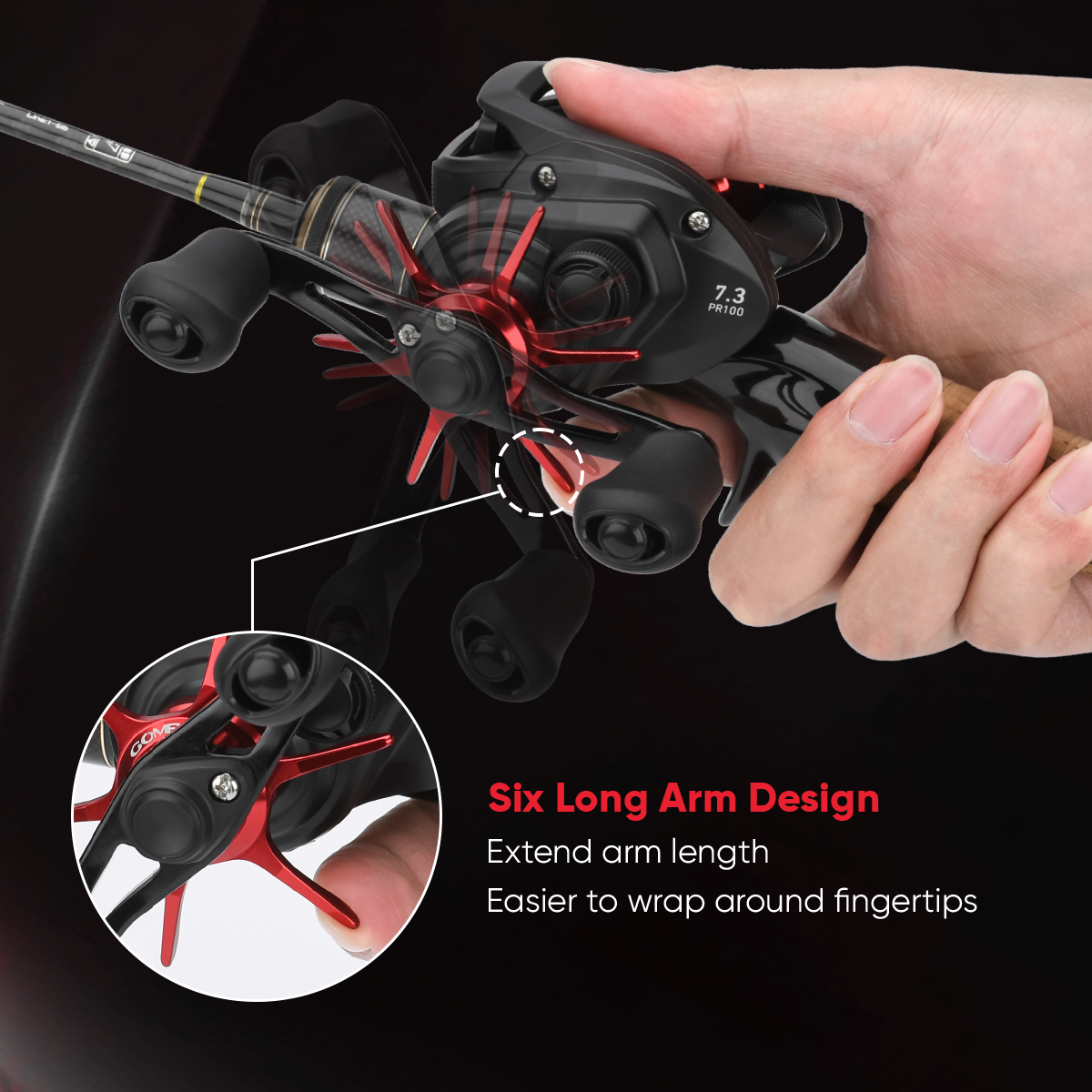 Gomexus Star Drag Aurora Daiwa (8051