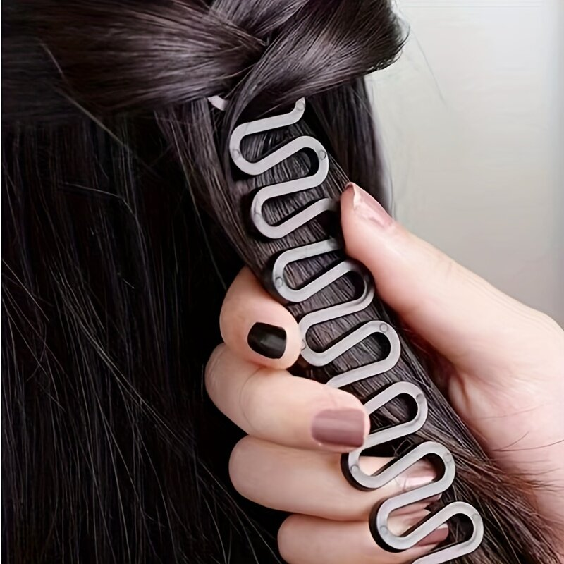 Lazy Hair Tie Simple Styling Tool Six-Piece Set Pull Threading Hair Pin ...