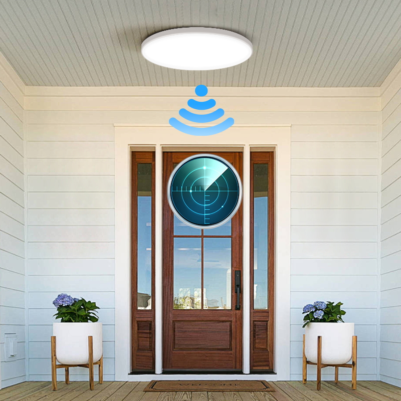 Radar Sensor Ceiling Light With Motion Sensor Ceiling Lamp Smart Led ...
