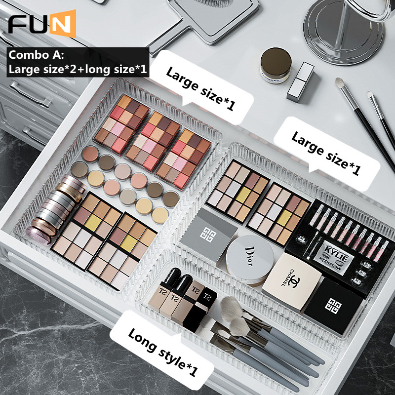 [FUN] Cosmetic Drawer Storage Box Skin Care Products Organizing Box ...