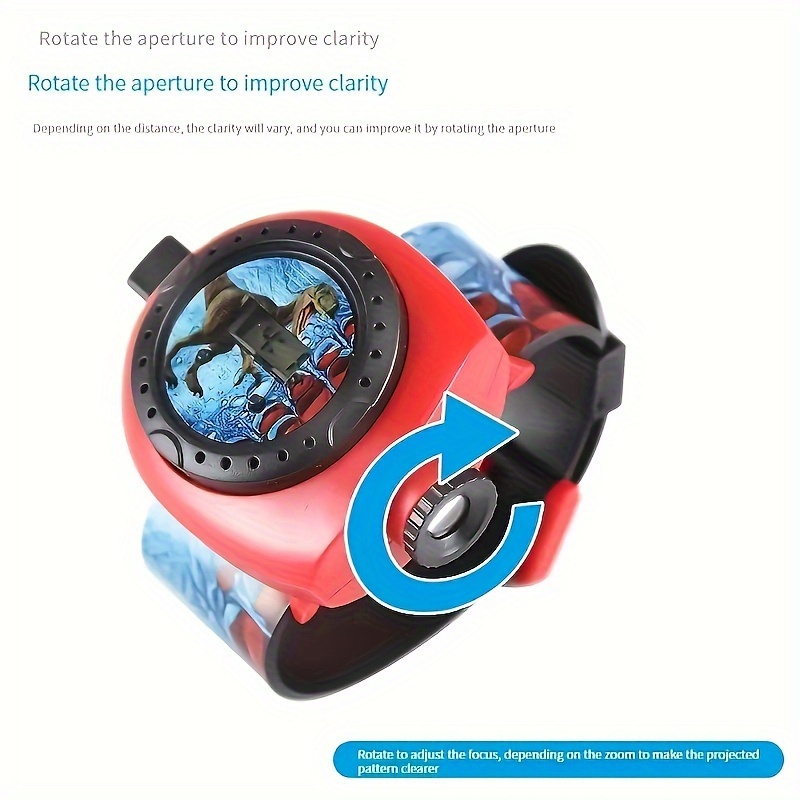 Boys And Girls Projector Cartoon Electronic Watch, 24 Images Projector ...