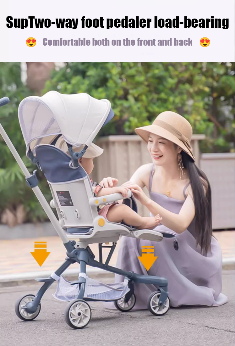 COD Baby Stroller Foldable Lightweight Baby Trolley Stylish Premium ...