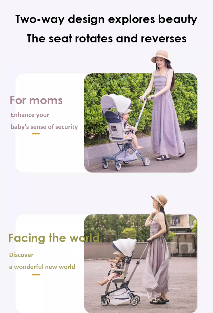 COD Baby Stroller Foldable Lightweight Baby Trolley Stylish Premium ...