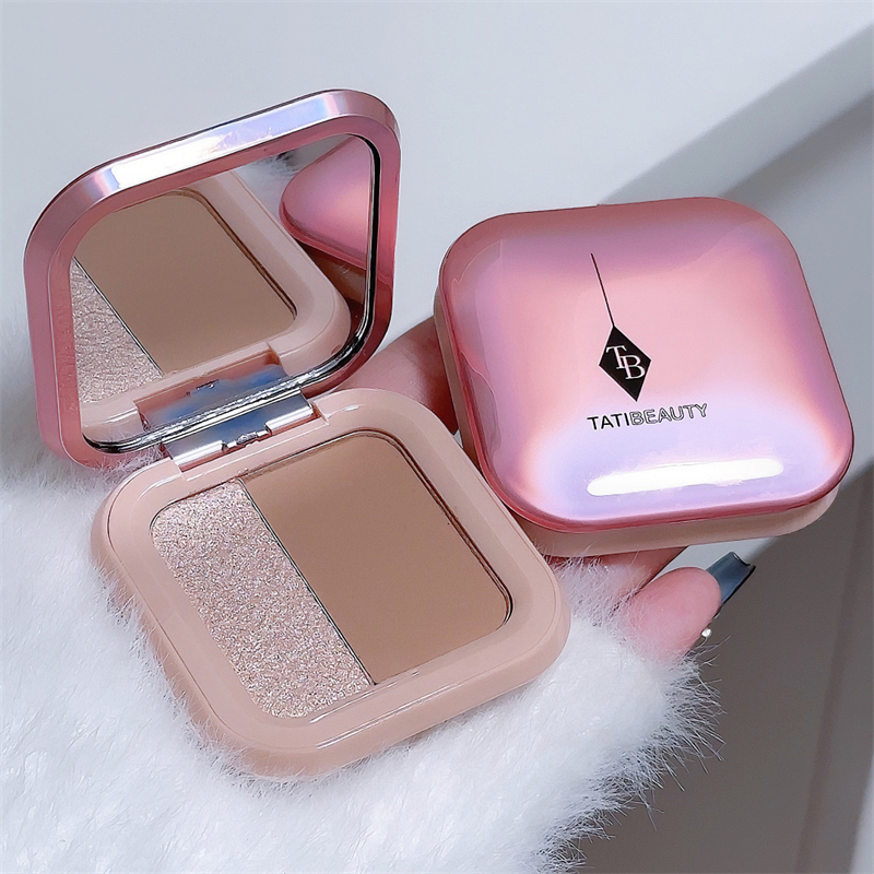 DIKALU 2-in-1 Contouring & Highlighting Powder Palette - Sculpting Nose ...