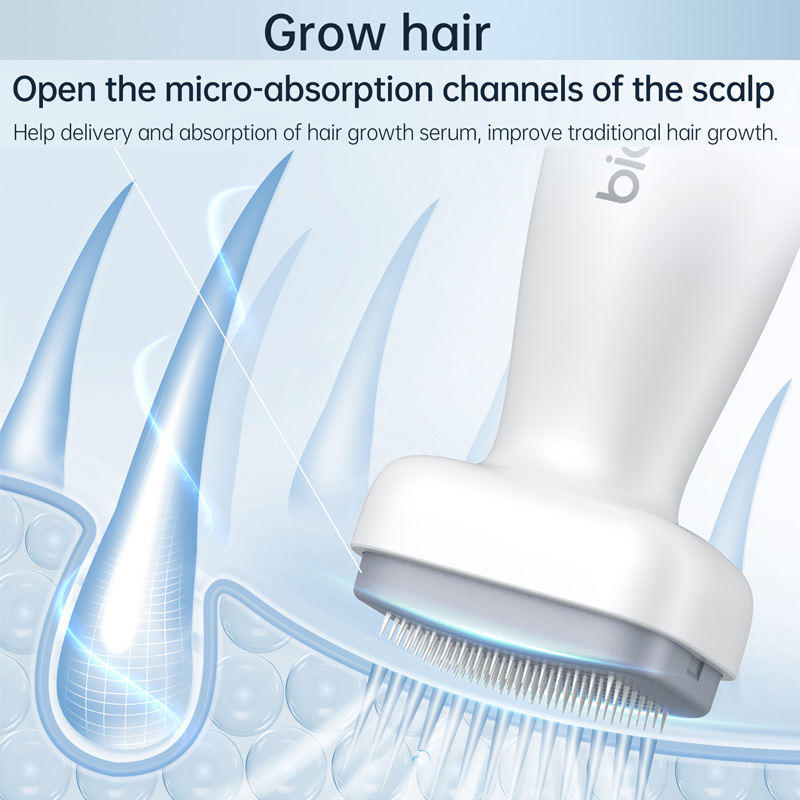 Bio Needle 120 Hair Derma Stamp Microneedle for Beard Hair Growth Skin ...