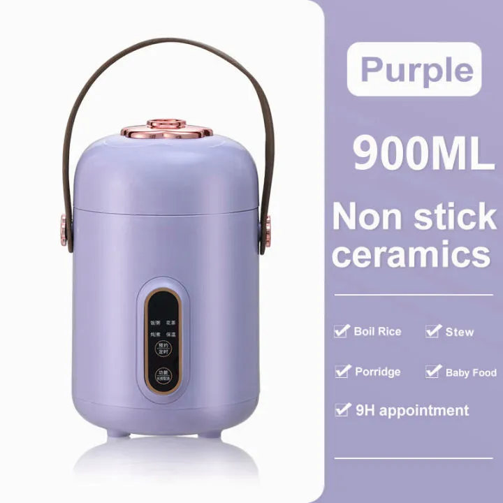 【Malaysia Spot Sale】Mini Rice Cooker Portable Rice Cooker Electric ...
