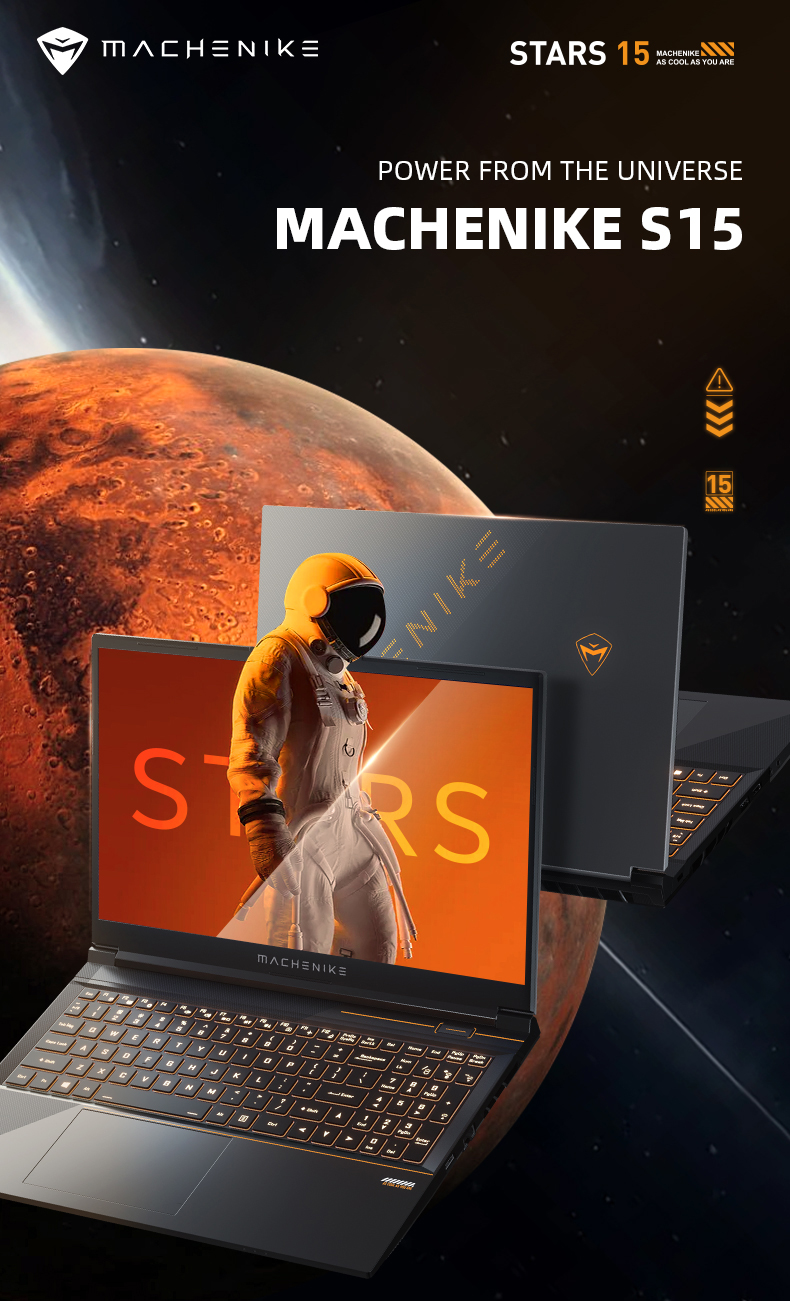 Machenike S15 RTX3050 gaming laptop Intel i5 12450H 15.6 inches Screen ...