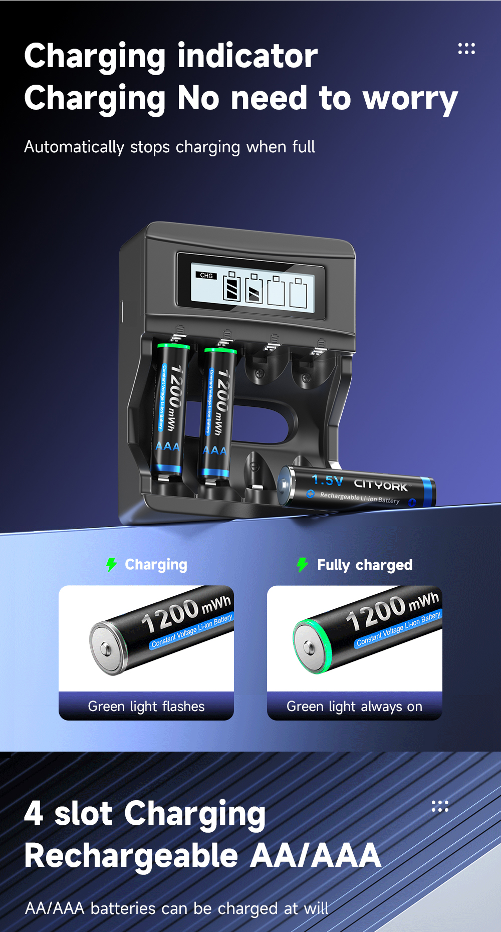 Caricabatterie Mini Charger Per 2 Pile Stilo Ministilo AA/AAA - Batterie Alkaline Ricaricabili E Caricatori - Batterie E Caricatori - Accessori - Foto 10