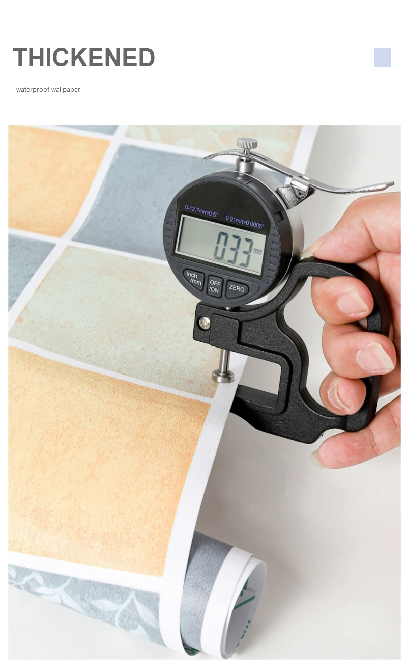 Self Adhesive Wallpaper Bathroom Kitchen Oilproof Waterproof Wall
