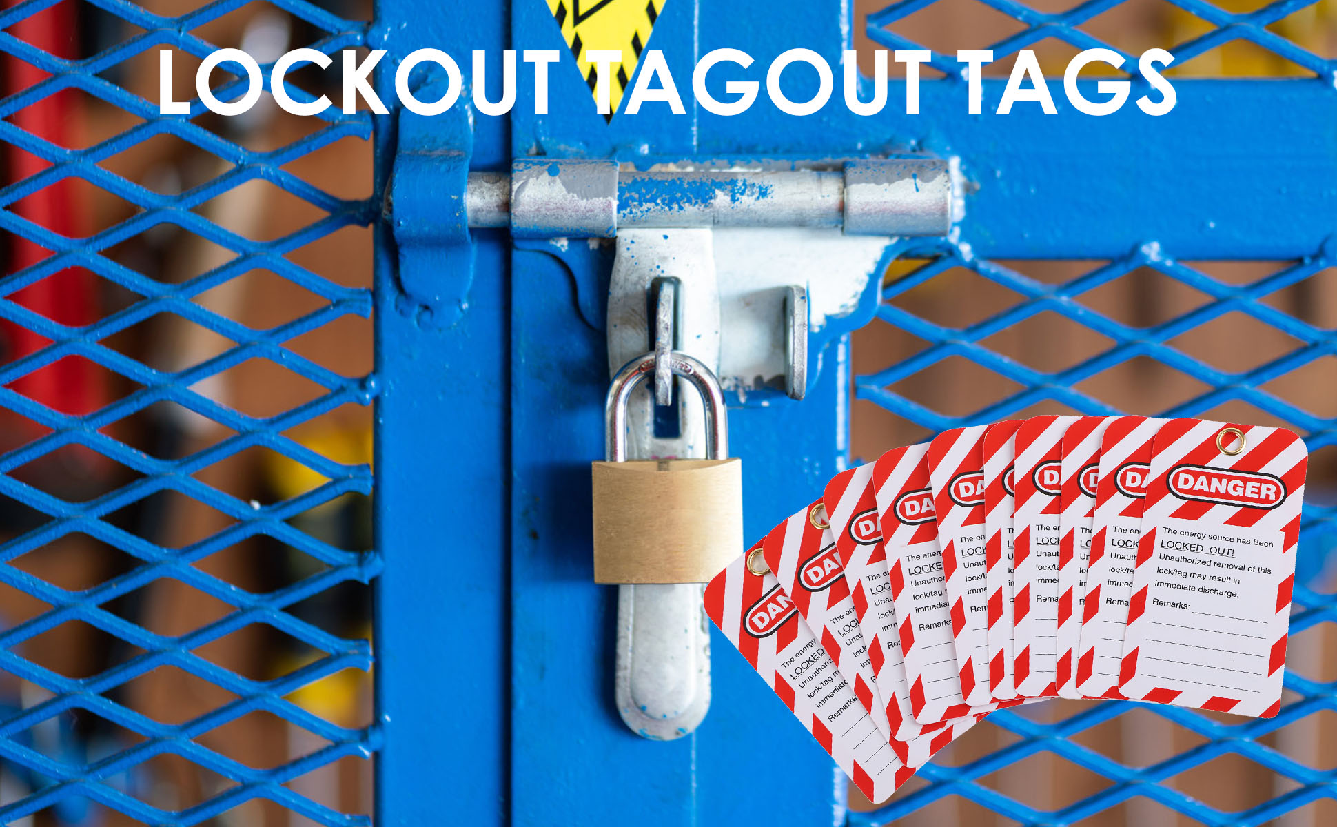 10PCS Lockout Tag Danger Tagout Lockout Tagout 10PCS Front / Back Label ...