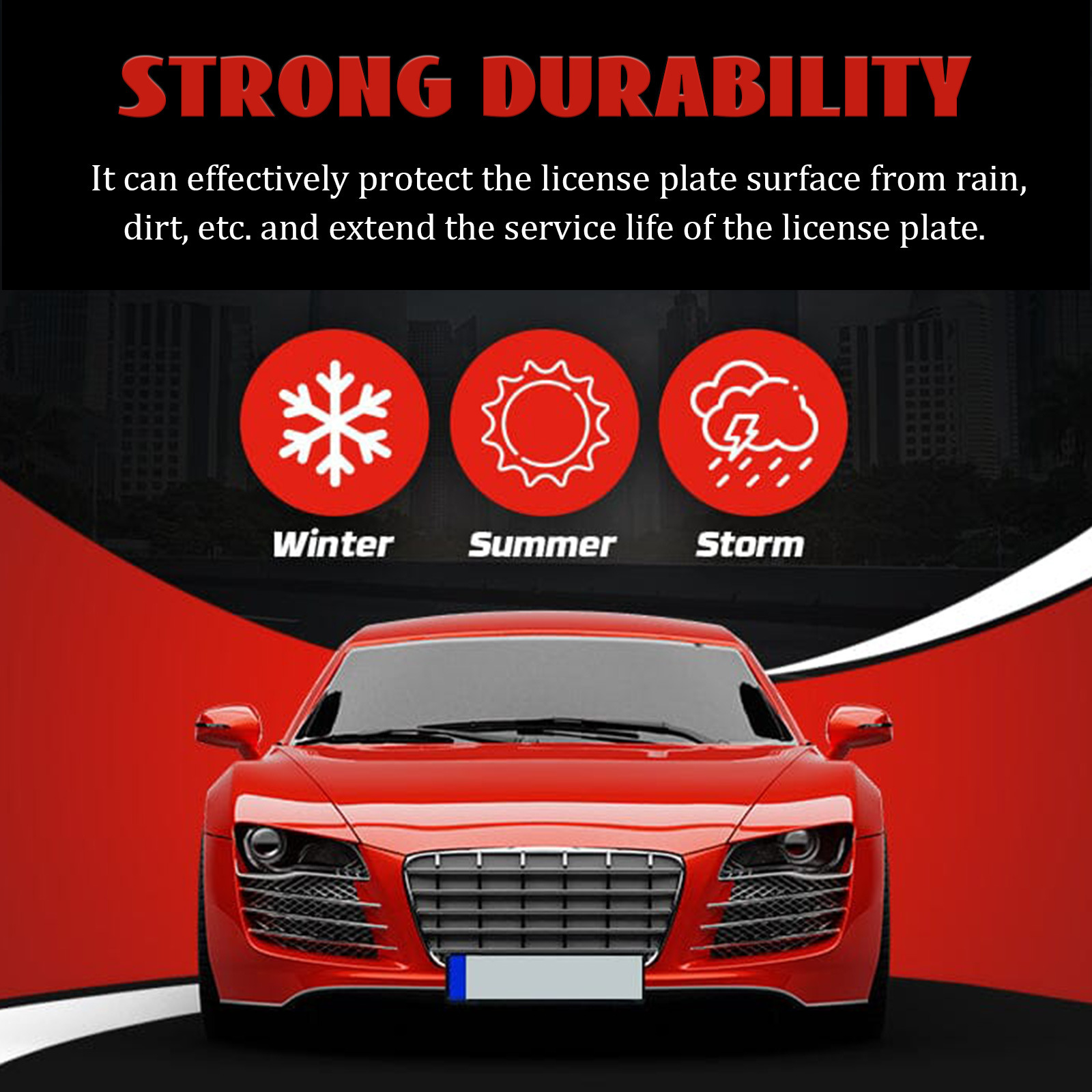 Homonth Automobile Protection Spray License Plate Coating Lasting