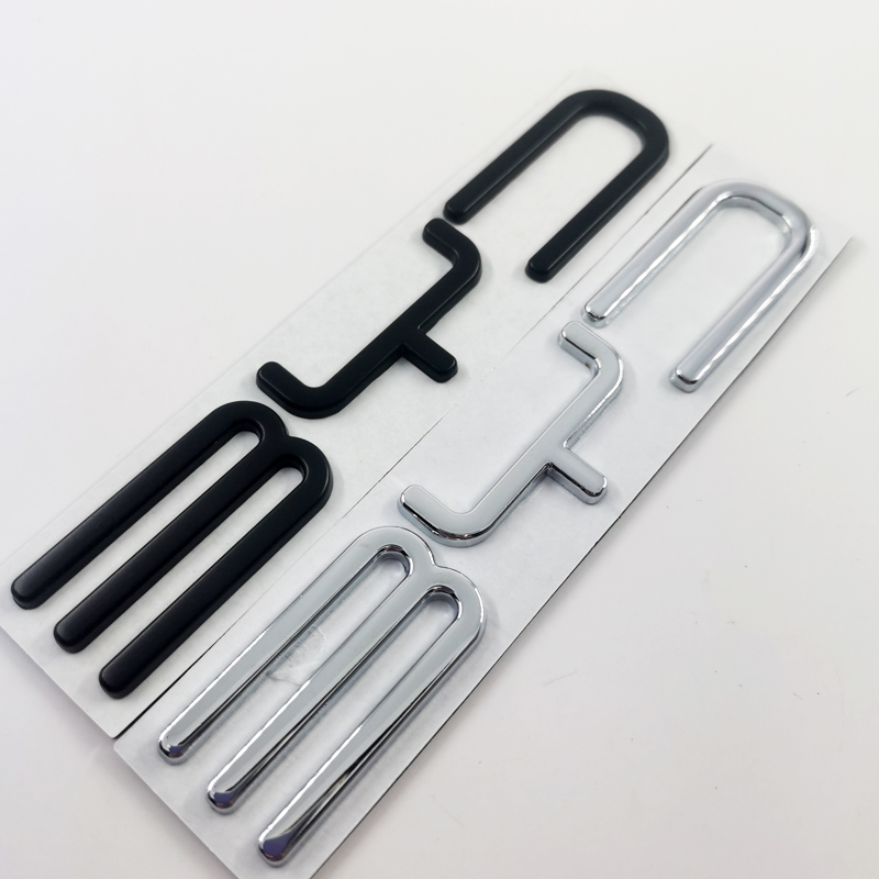 1 X New Metal BYD Build Your Dreams Car Auto Rear Decorative Emblem 
