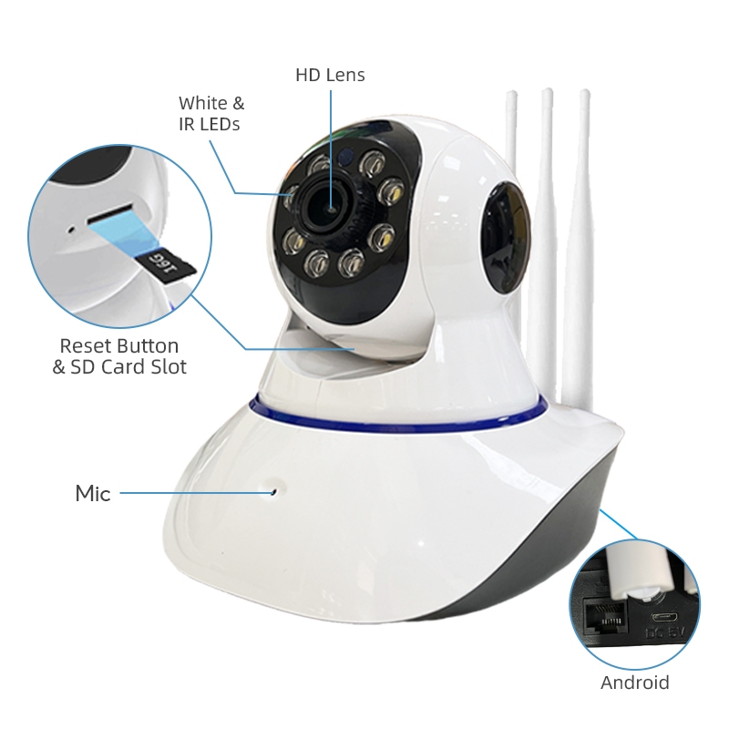 EXPOSE Wifi CCTV Wireless Outdoor Night Vision CCTV Camera IP66 ...