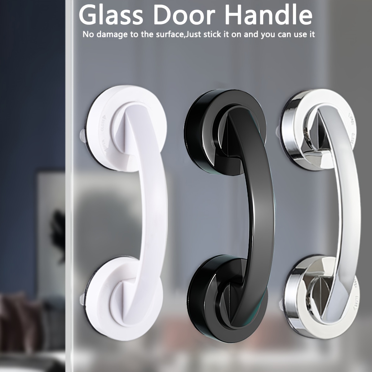 1Pc Glass Door And Window Handles, Bathroom Sliding Doors, Shower ...