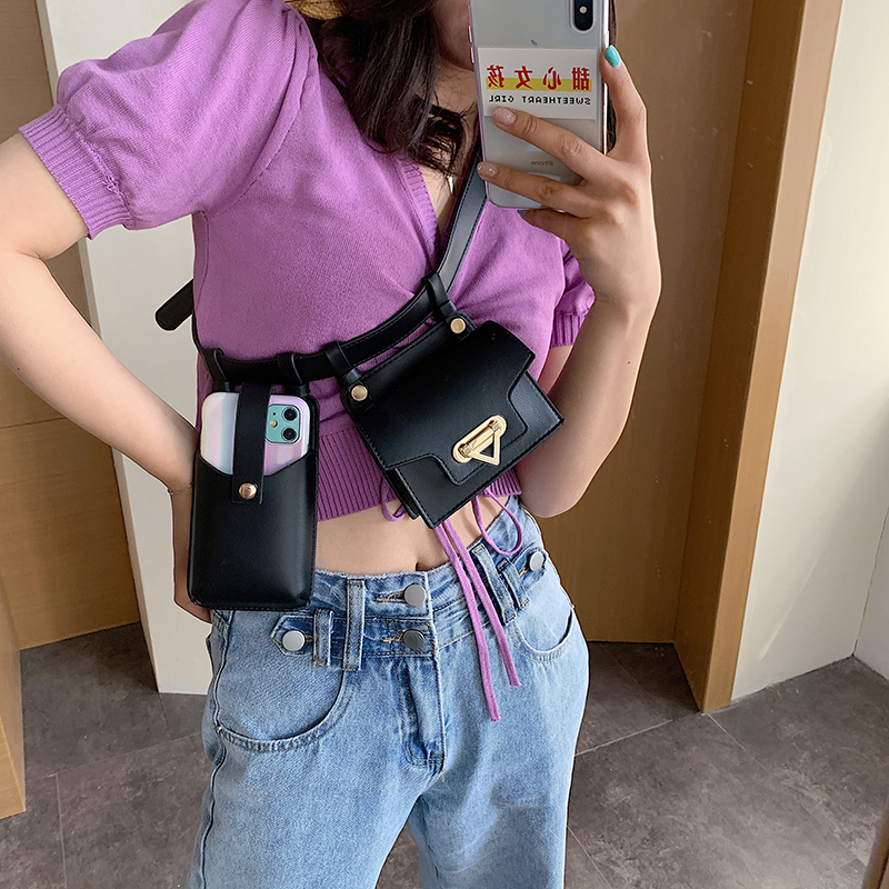 Pander Belt Bag Oversized Leather Fanny Pack, Leather Belt Bag