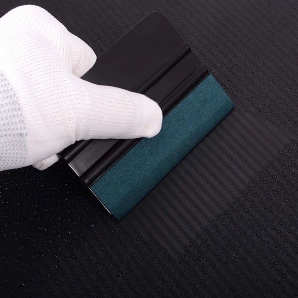 Vinyl Wrap Squeegee Professional Car Wrap & Vinyl Installation Tool Kit - Includes Felt Squeegee, Knifeless Tape, Magnets, Window Tint Tools Car Wrap Tool Kit - Foto 9