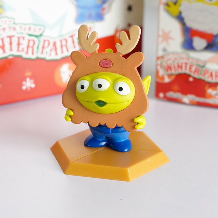 5Pcs/Set 5-6cm Cartoon Anime Toy Story Figure Alien Q Version PVC ...