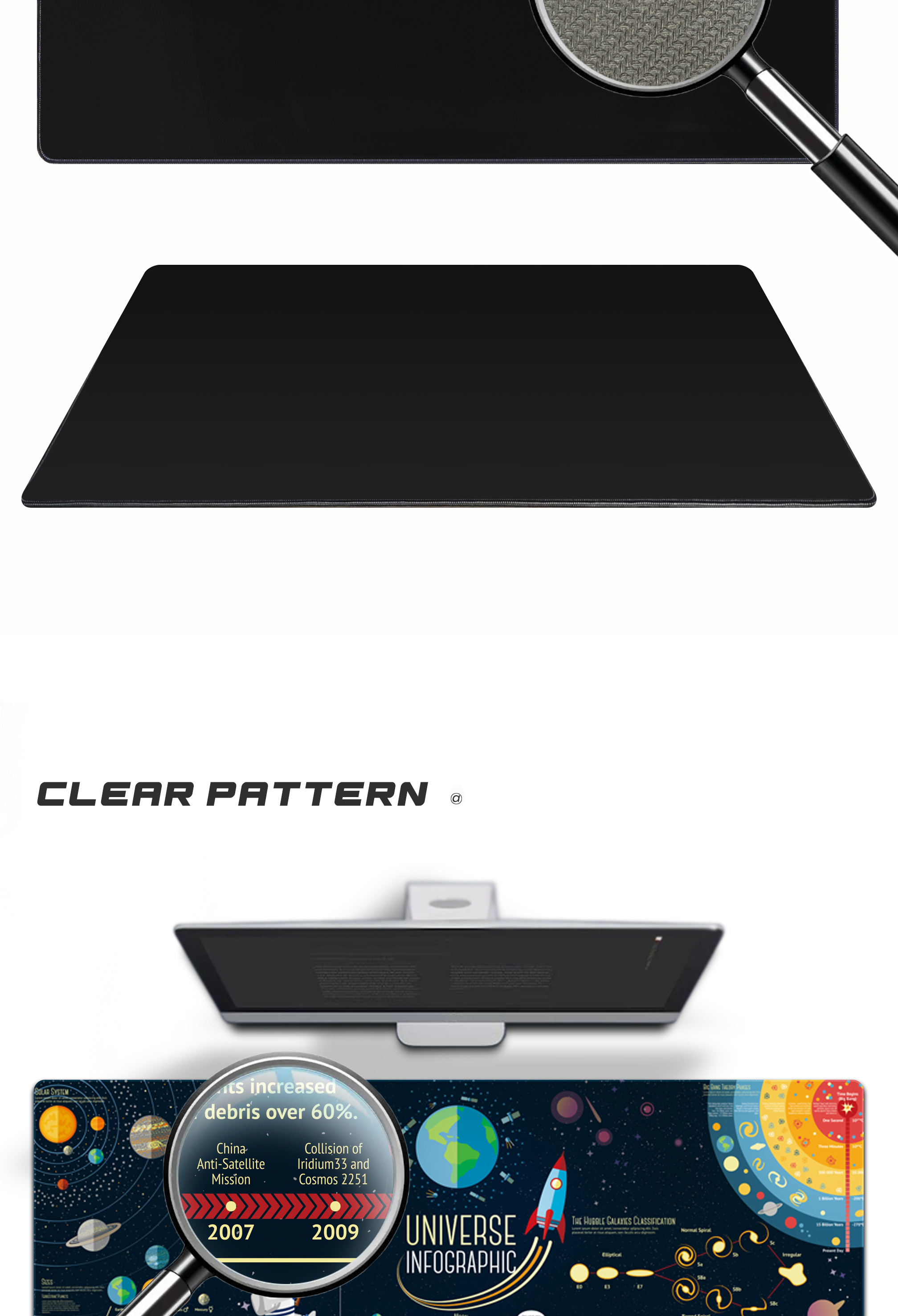 Brown Leather Mouse Pad - Sycamotre Custom