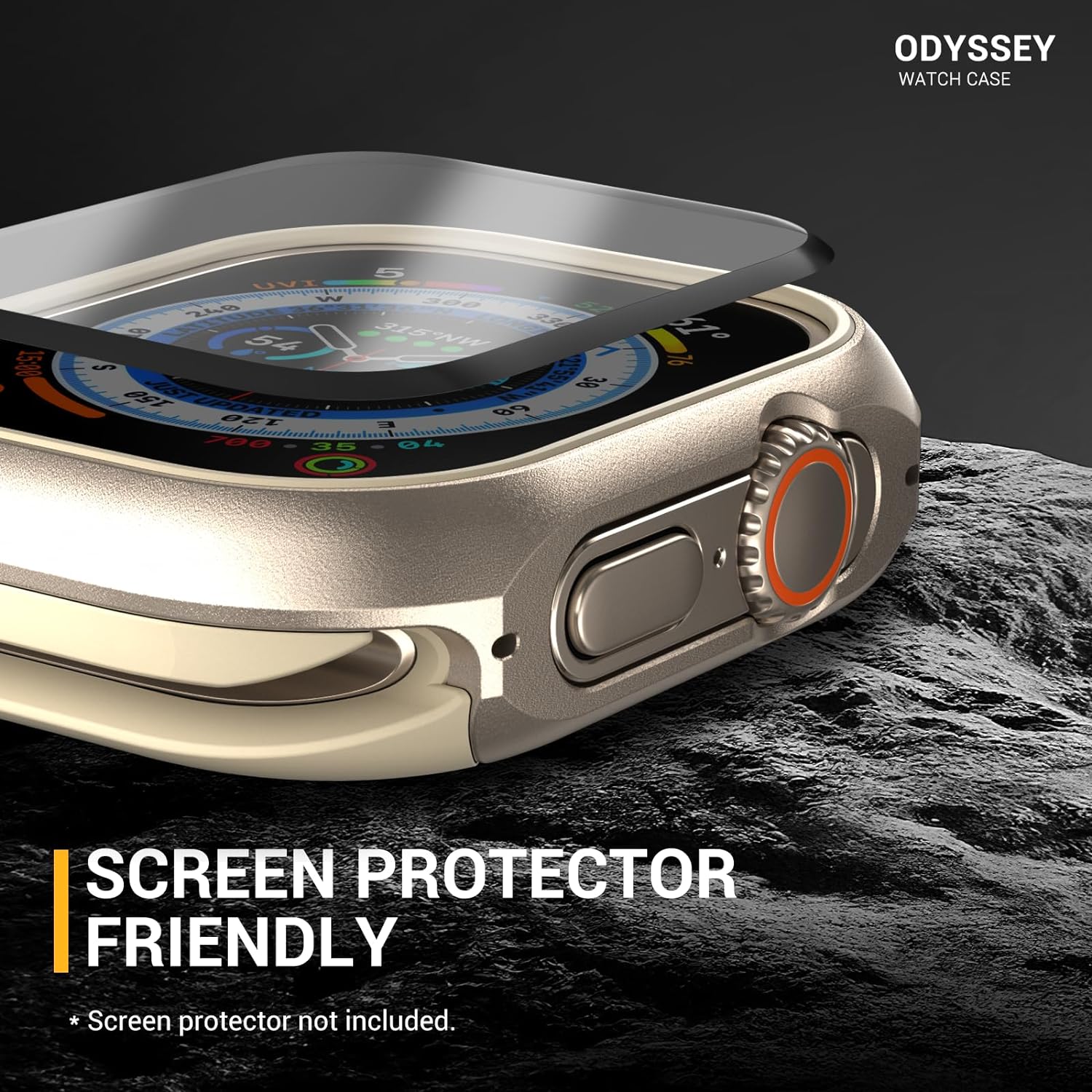 Switcheasy Aluminum Alloy Frame Protective Case for iWatch Ultra 2 49mm ...