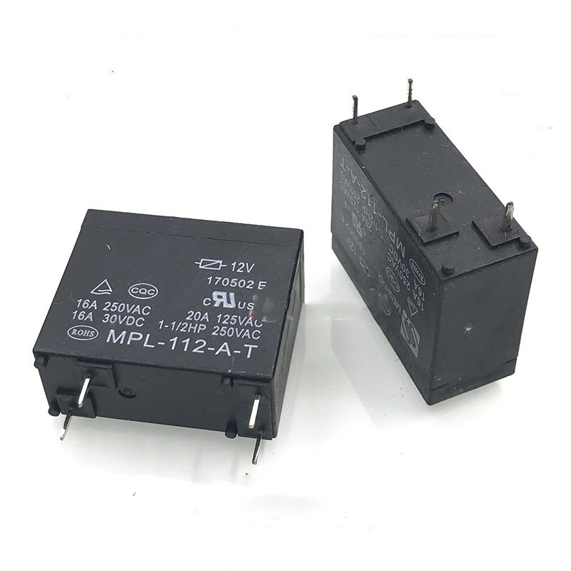 Relay MPL-112-A-T 12VDC 16A 12V 4 Pin Relay | Shopee Malaysia