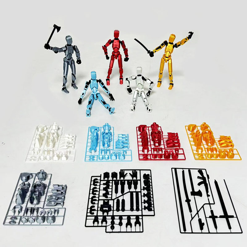 Dummy 13 Action Figures Building Block 13 Multi Joint Mobile Dolls ...