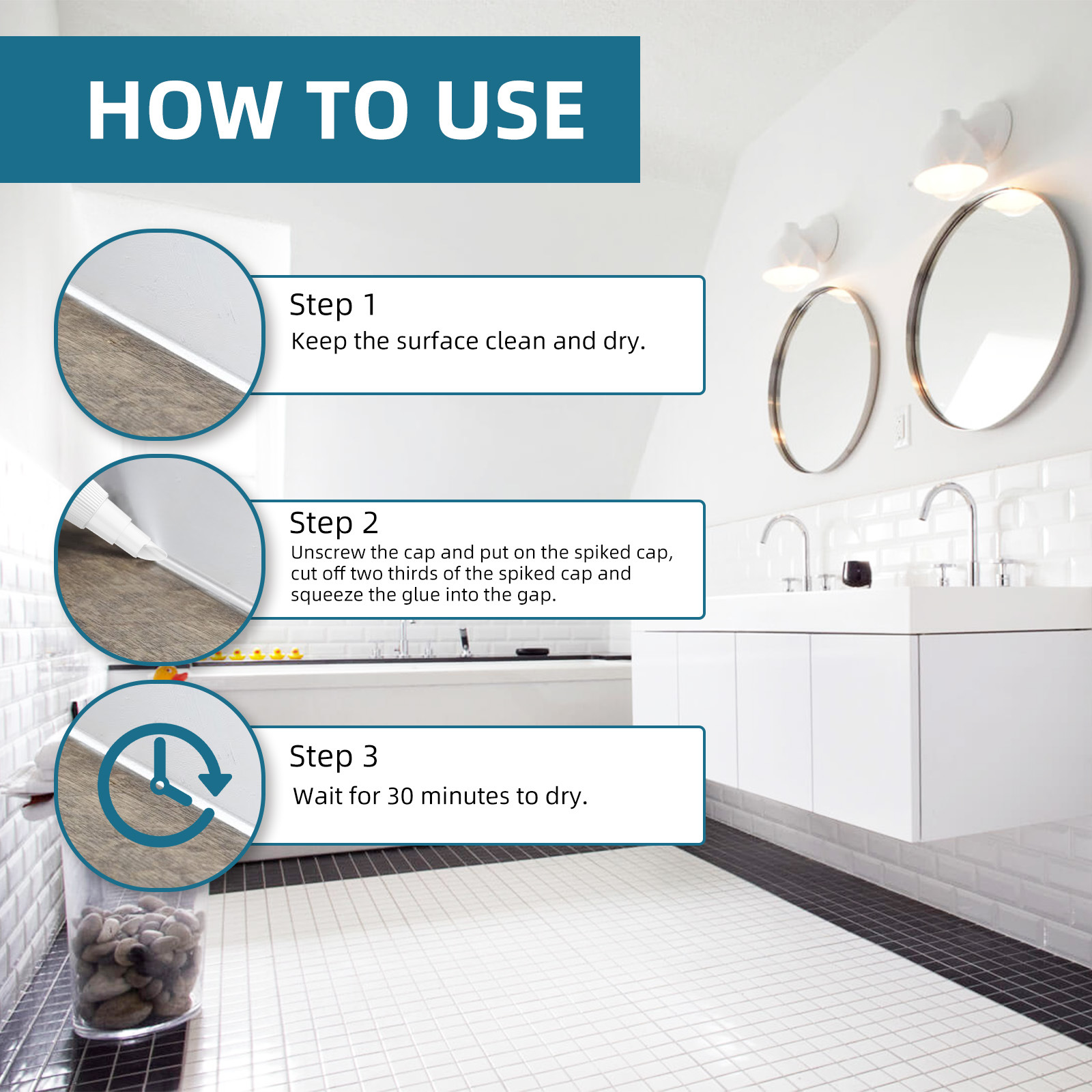 Jakehoe Waterproof Bathroom Sealant Waterproofing Of Bathroom Tiles