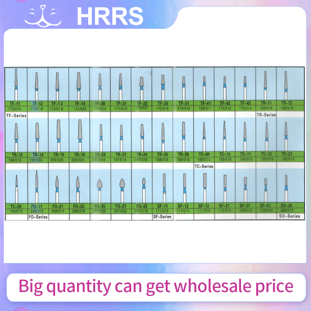 10Pcs/Pack Dental Burs TF Series Diamond Burs | Shopee Malaysia
