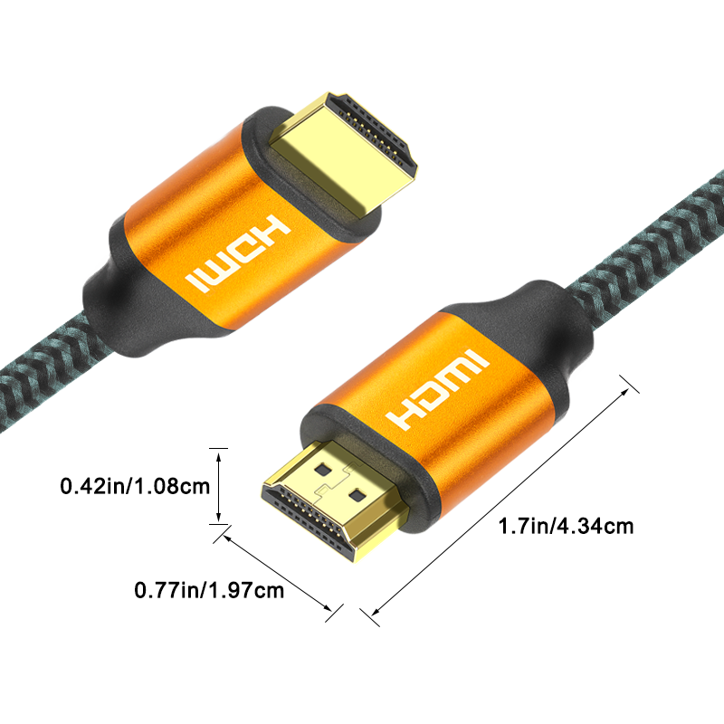 High Speed HDMI 2.0 Cable Braided Cord HDMI Cable HDMl 2.0 Cable HDMI Aluminum Shell 4K 60 Cable For TV Computer Monitor PS3 PS4 Computer Laptop Monitor Projector Apple TV Blu ray. Shopee Malaysia