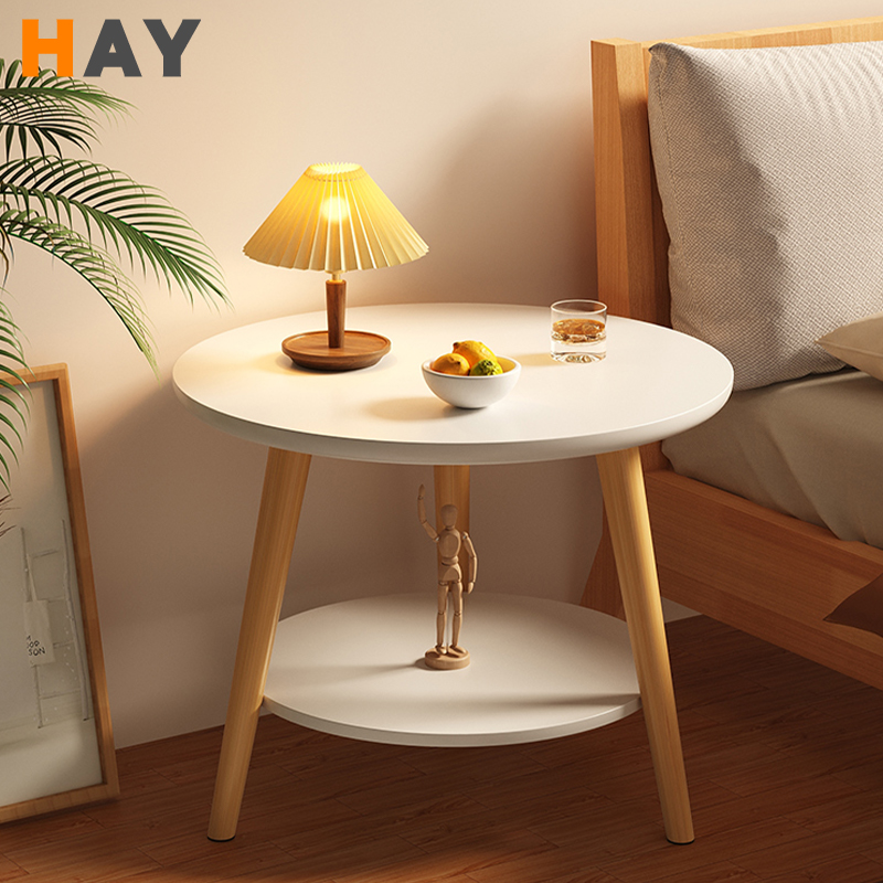 Bedside Table Meja Tepi Katil Mini Table Corner Side Table Small Round ...