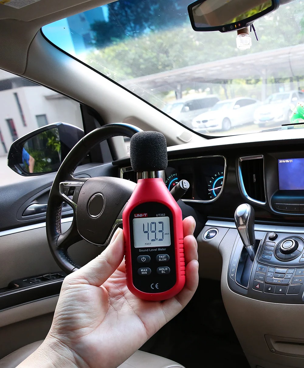 UNI-T UT353 Mini Digital Sound Level Meter Decibel Meter Noise Audio ...