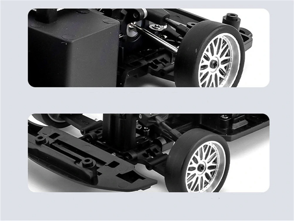 JDD[In Stock][Original Available] LDRC LD1802 RX7 RTR 1/18 2.4G 2WD ESP Gyroscope RC Car Drift Vehicles LED Lights Full Scale Controlled Model Children Toys Gifts 2.4G Remote Control Car - Foto 4