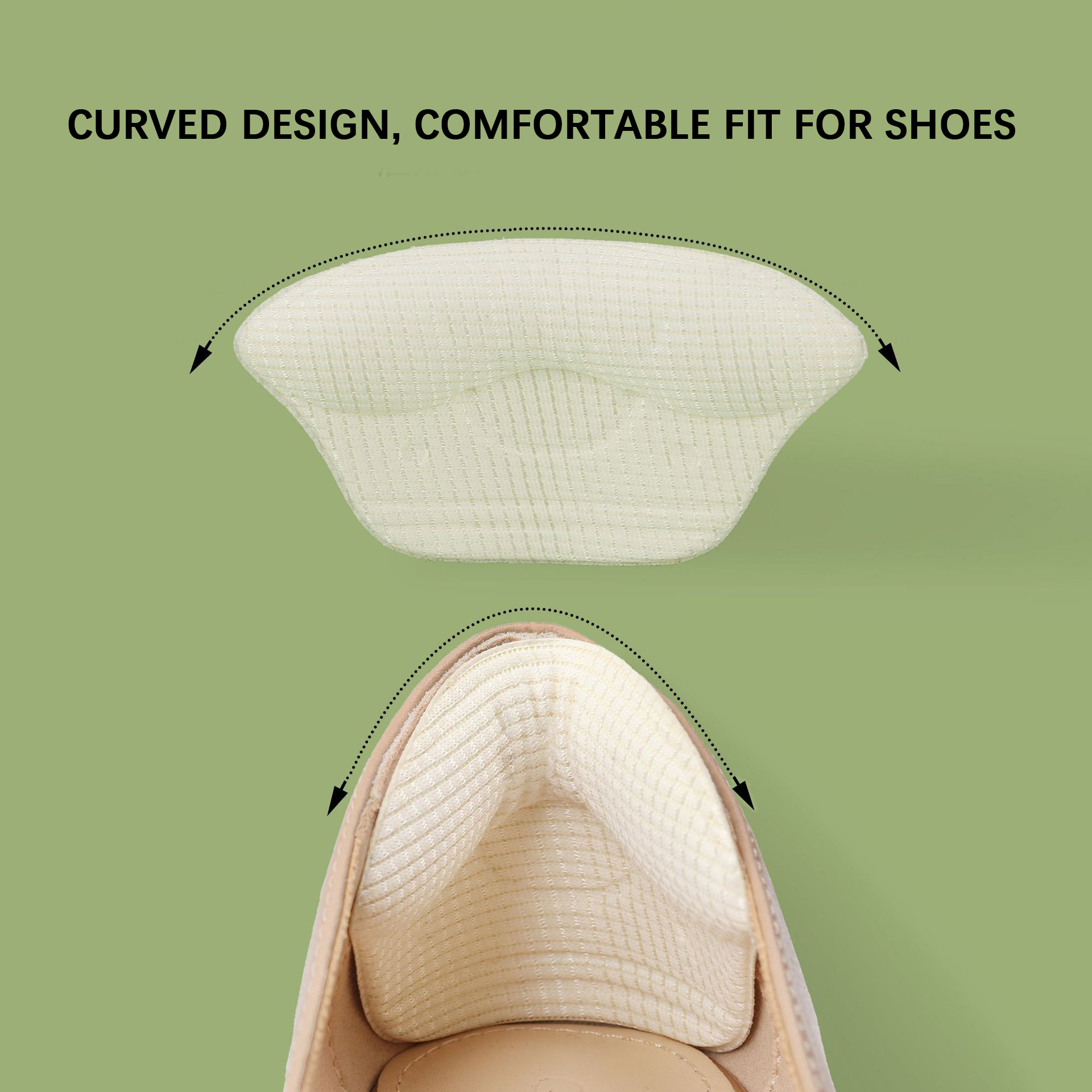 Heel Pads | Anti-Slip Pads for Oversized Shoes | Non-Slip Heel ...