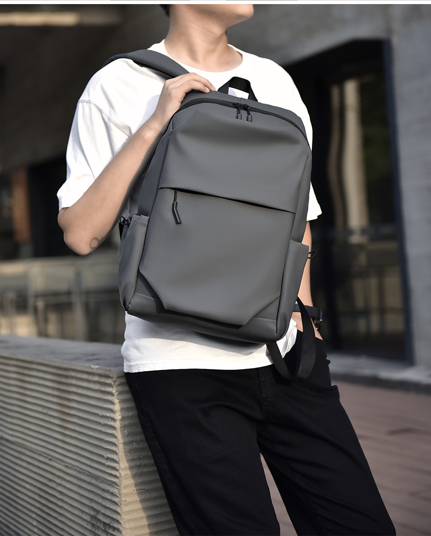 MENSPE Men Laptop Backpack Waterproof Travel Backpack Business Bag ...