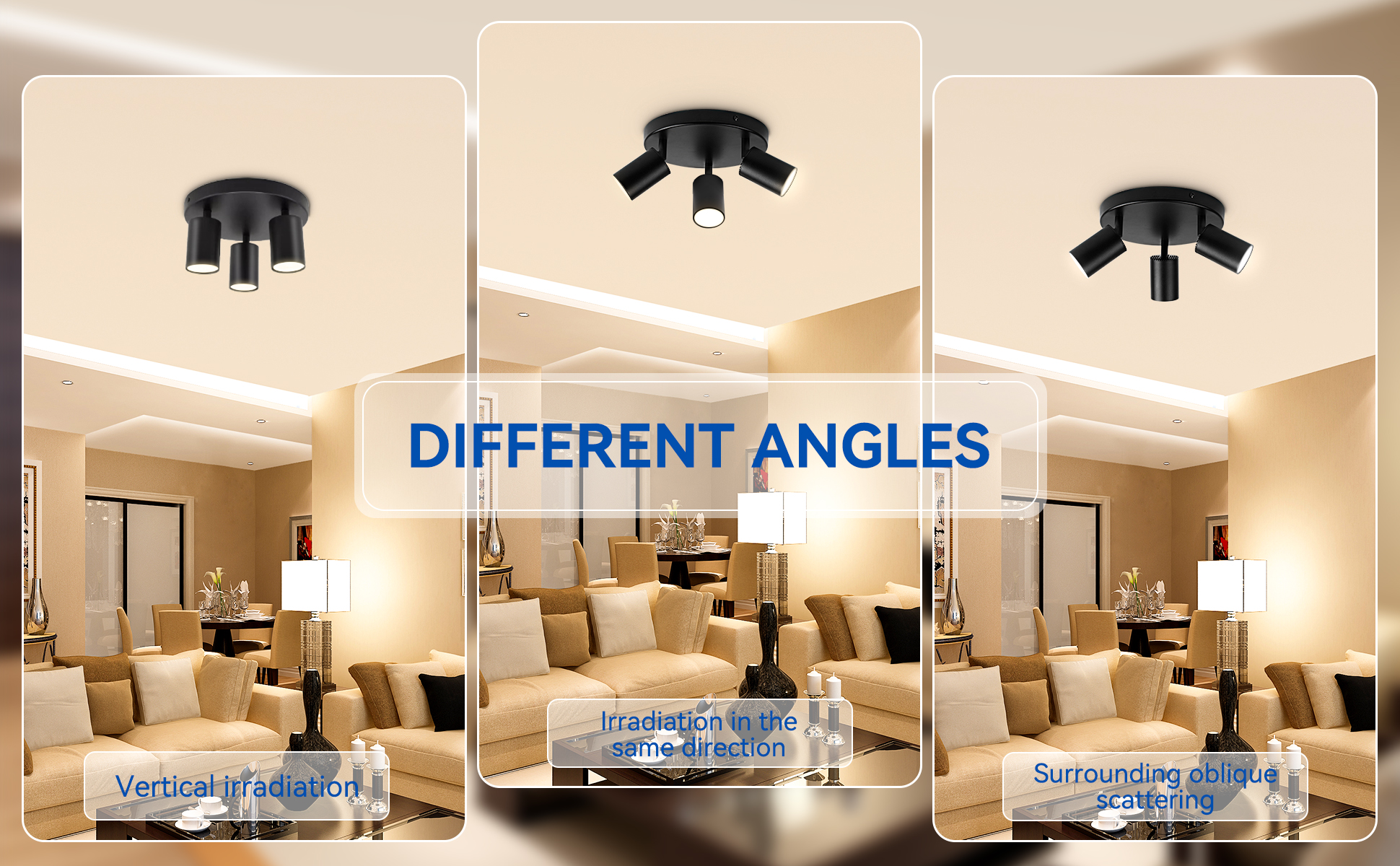 【Free Gu10 Bulb】LED Spotlight Ceiling Lighting Lampu Trek 5W Track ...