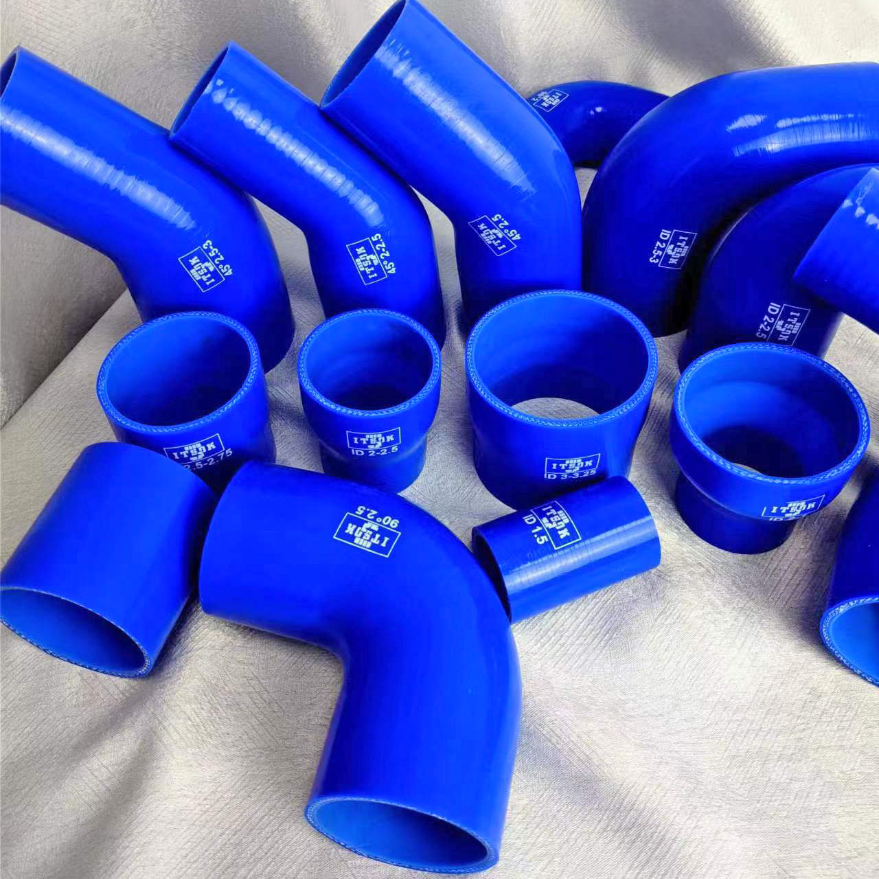 ITOSK Sport Silicone Hose 45/90 Degree/Straight Recuder Couplint/Turbo ...