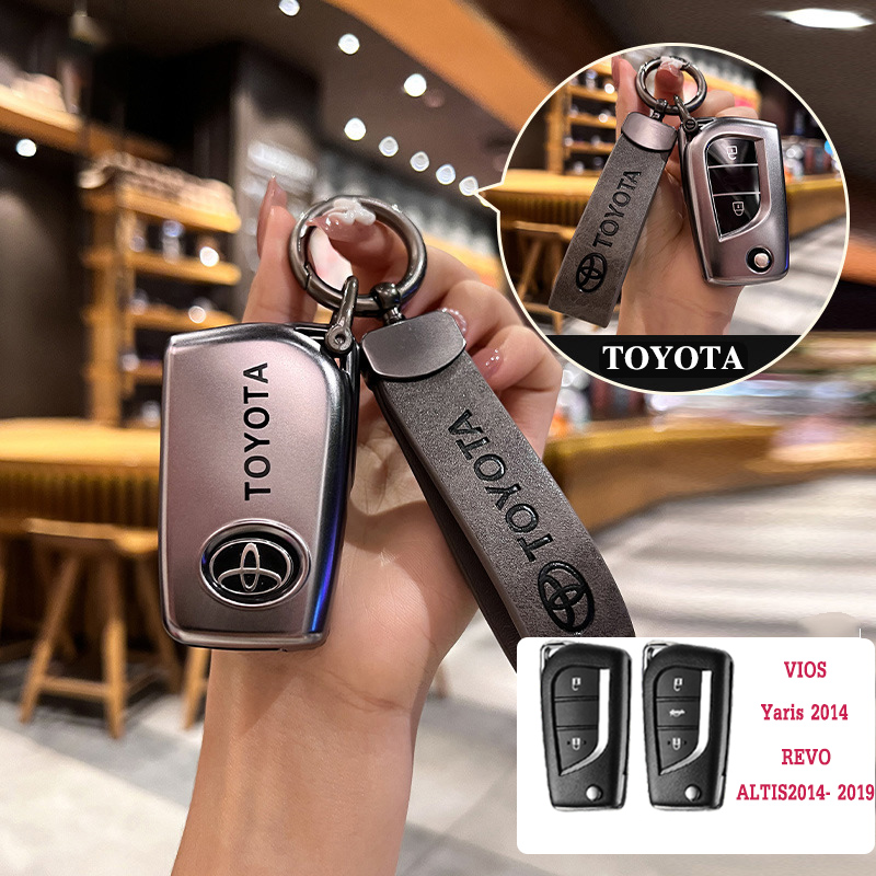 Toyota Key Cover 2/3 Buttons Remote Key Case For Toyota REVO/ALTIS2014 ...