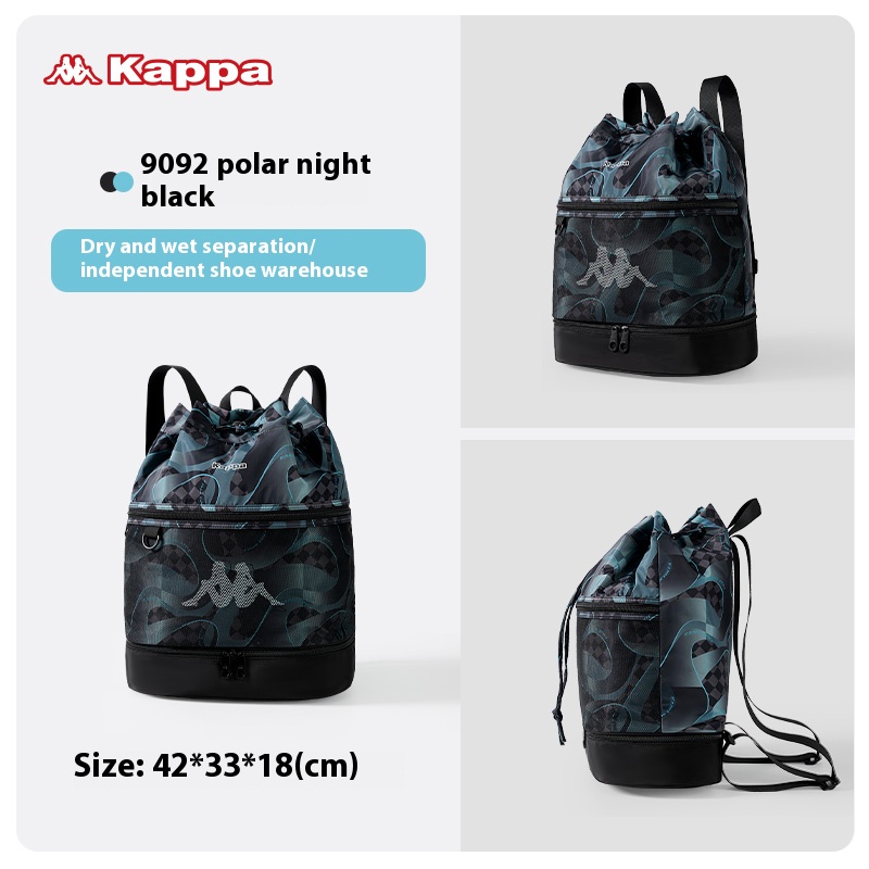 Kappa swimming fitness storage bag dry wet separation sports special ...