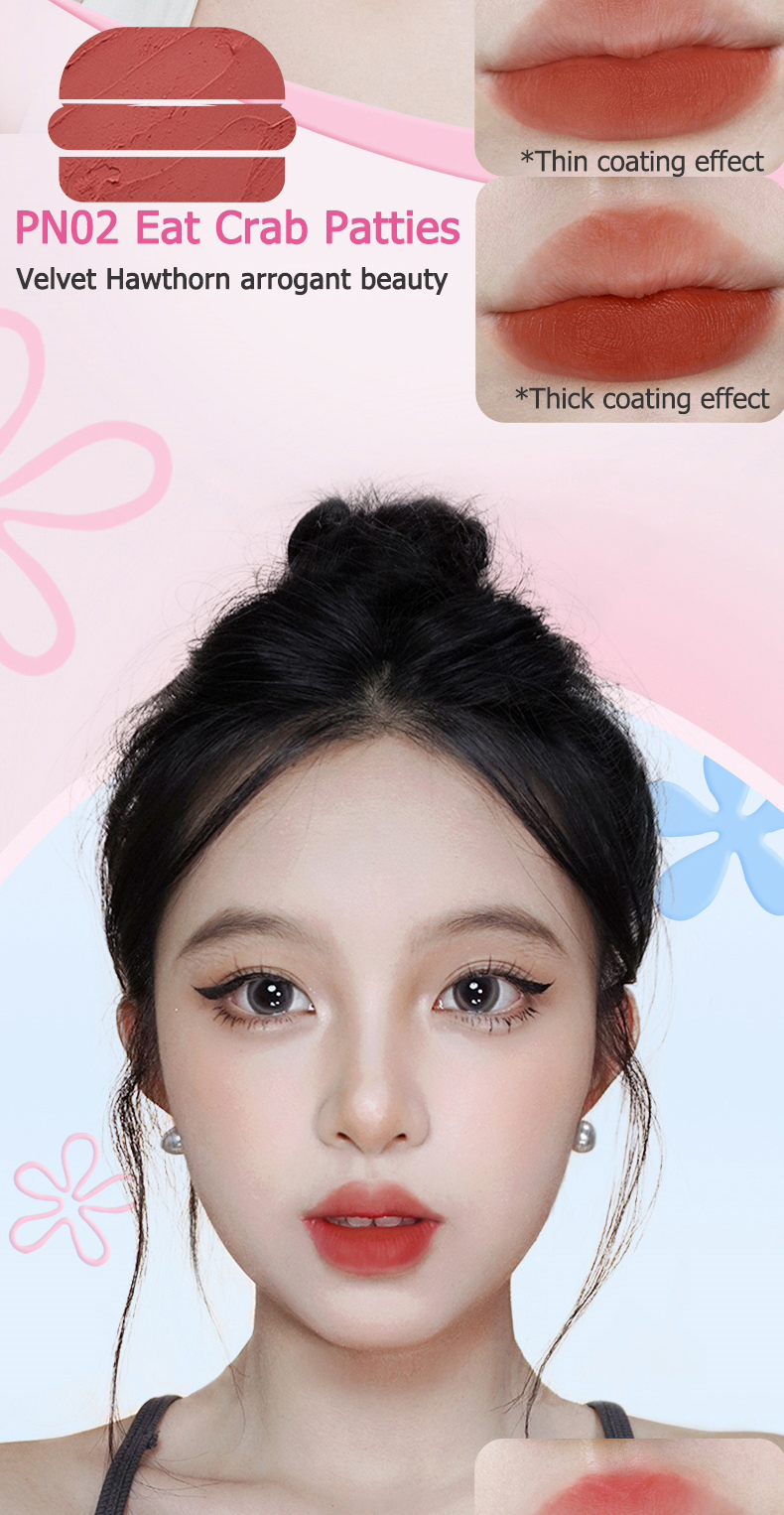 VEECCI x SpongeBob Lipmatte & Lip Glaze Makeup Long-Lasting Non-Stick ...