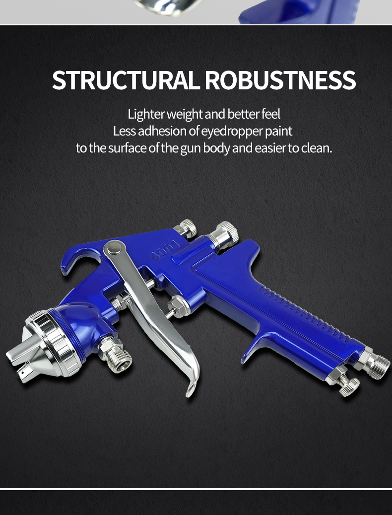 【ZHUITU】2.0MM High Atomization Pneumatic Spray Gun 1000ML Painting ...