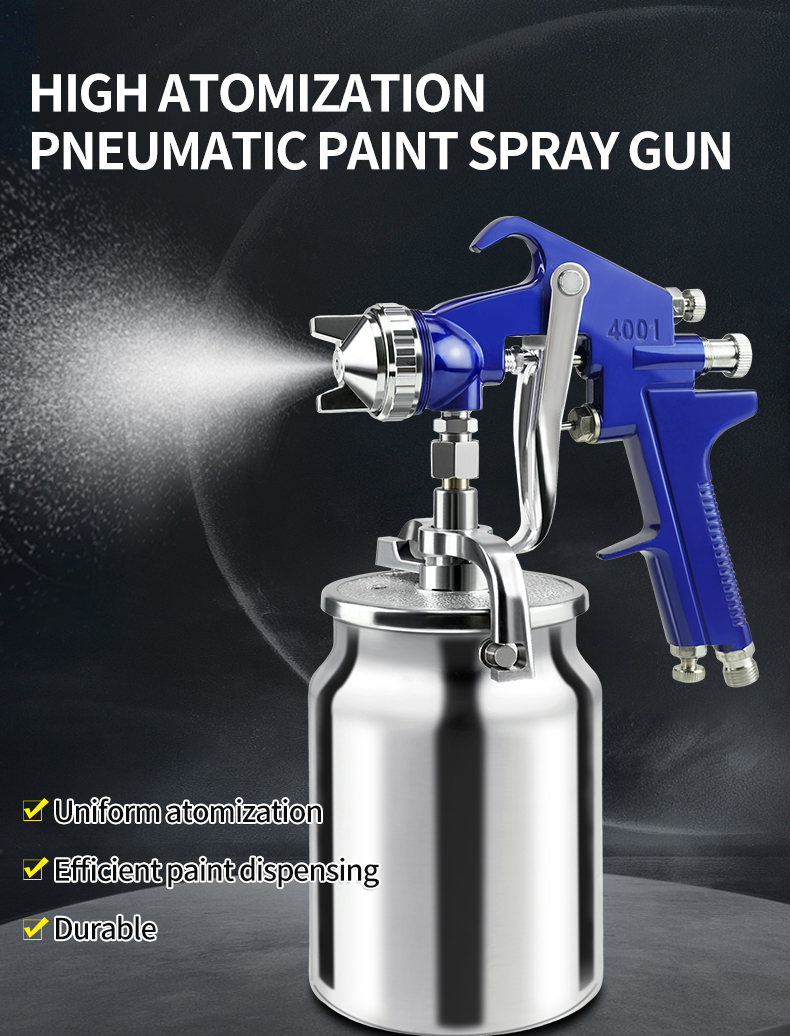 【ZHUITU】2.0MM High Atomization Pneumatic Spray Gun 1000ML Painting ...