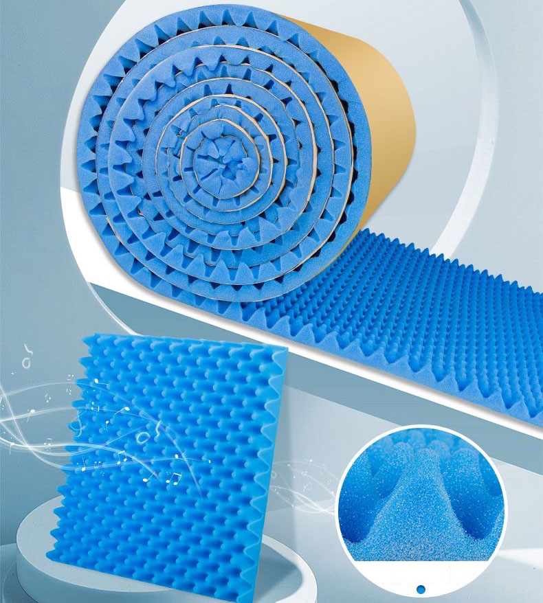 25mm Thickness Eco-friendly Sponge Studio Acoustic Foam， SoundProofing ...