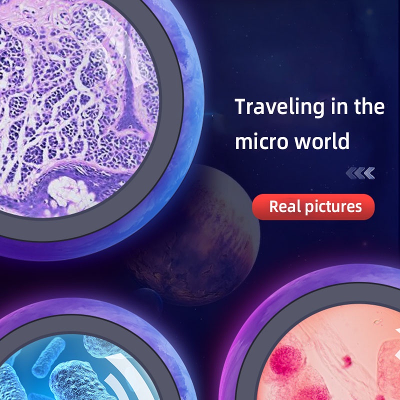 Microscopes 1600X For Students Educational Microscope Mikroskop ...