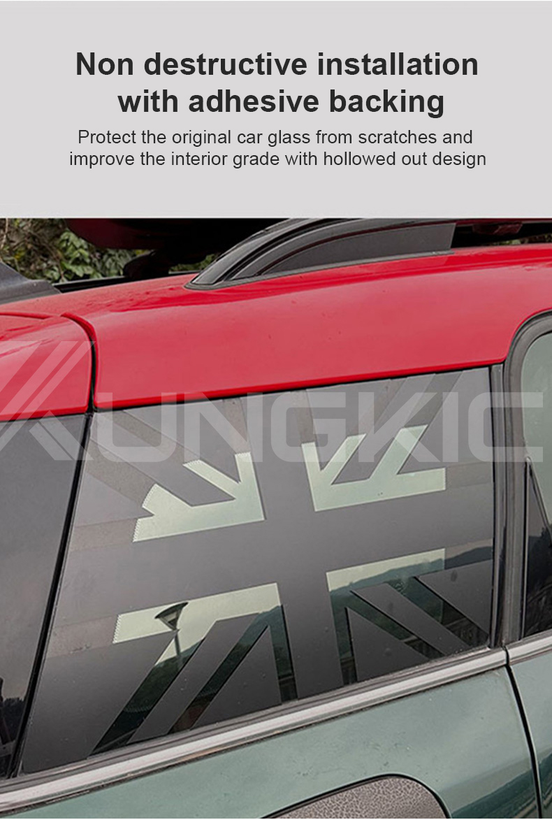 Rear Side Window Sticker For MINI J01 J05 F60 U25 F55 R55 R56 R60 ...