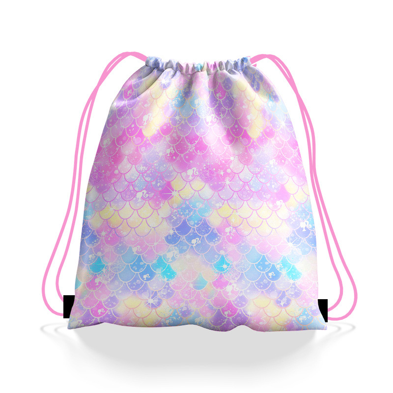 12 Pcs Mermaid Drawstring Party Favor Bags - Under The Sea Theme Goody Bags For Birthday, Treats & Candy - View #10
