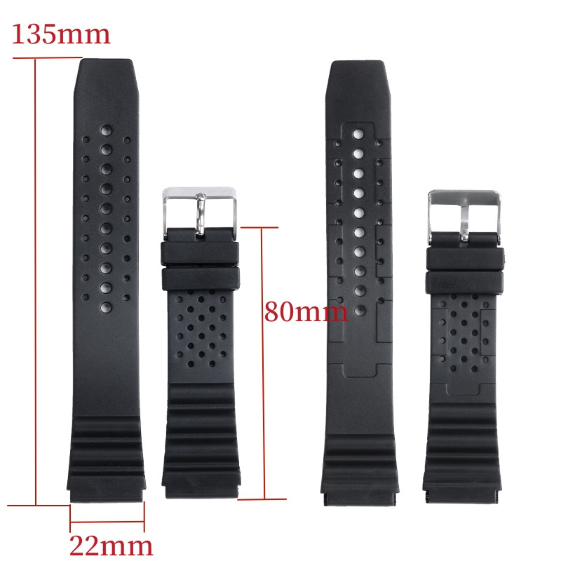 Cinturino In Silicone Per Orologio Casio 16mm 18mm 20mm – Multicolore Unisex - Foto 2