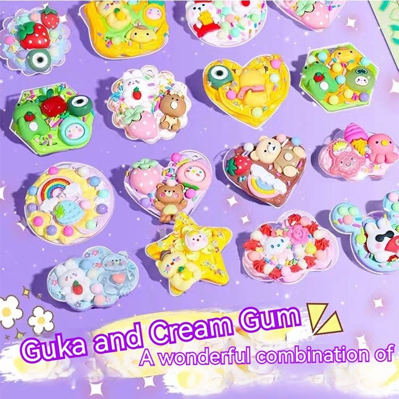 826PCS Full Set CUCKOO Material Package Sticker Kids Keychain DIY Hand ...