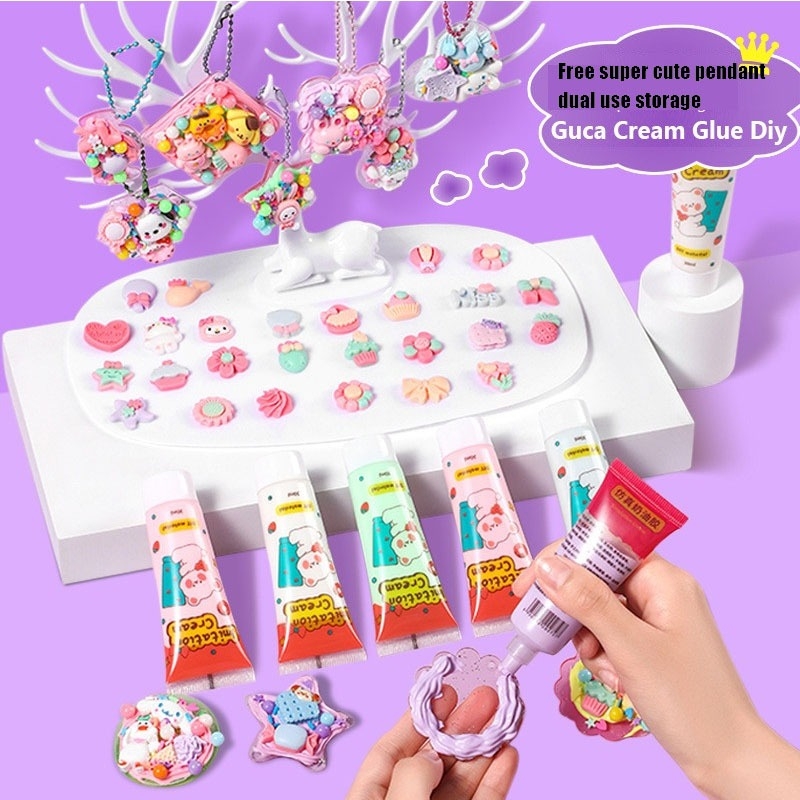 826PCS Full Set CUCKOO Material Package Sticker Kids Keychain DIY Hand ...