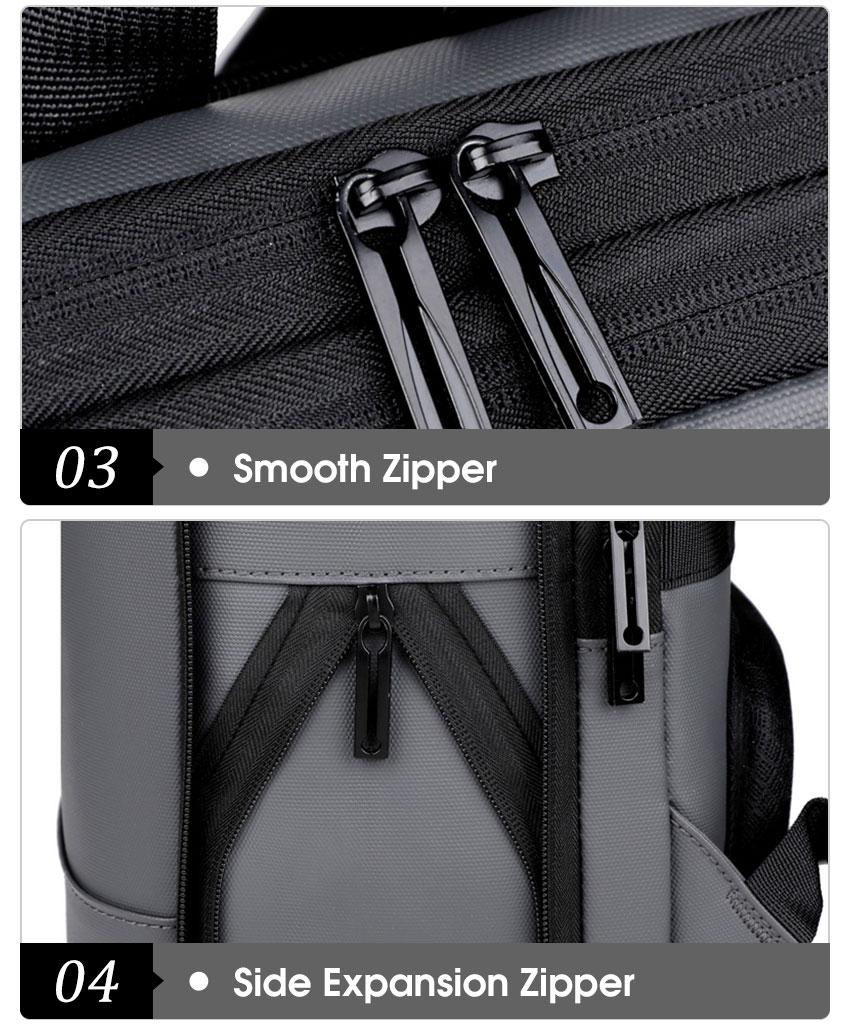 Men's Lightweight Travel Backpack With Laptop Sleeve - 15.6" Daypack For Work, Commute & Outdoor Use - View #10